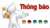 THÔNG BÁO NGHỈ HỌC